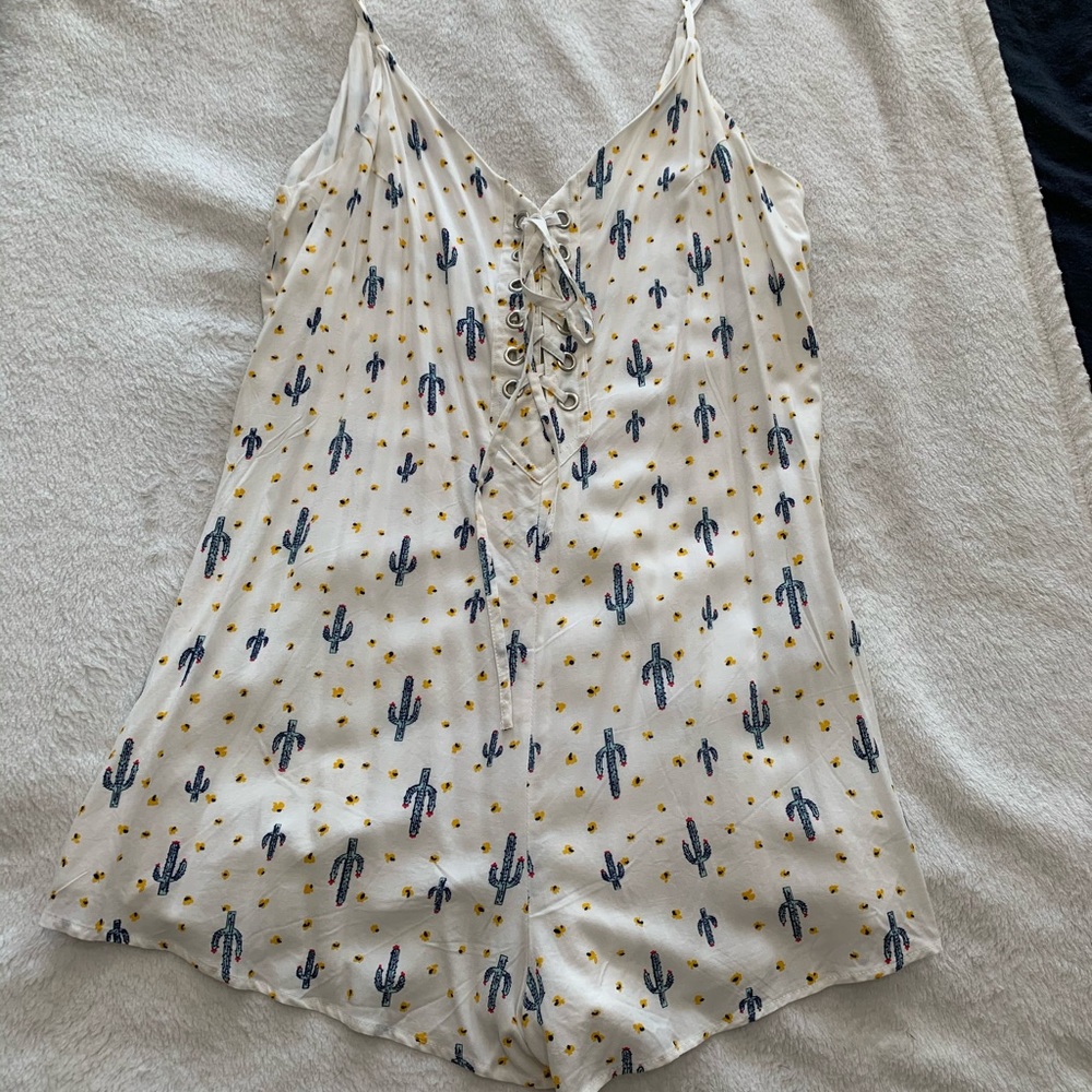 Tie front Romper